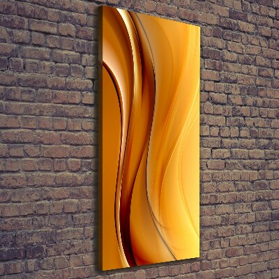 Large canvas wall art Wave abstraction