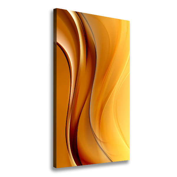 Large canvas wall art Wave abstraction