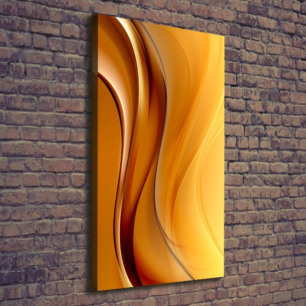 Large canvas wall art Wave abstraction