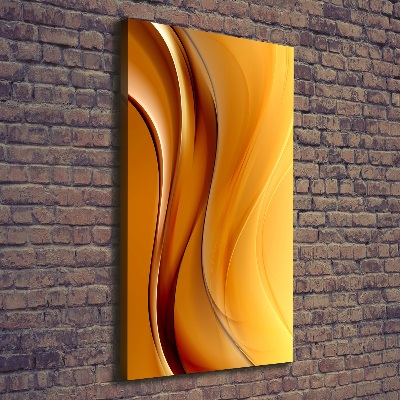 Large canvas wall art Wave abstraction