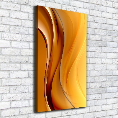 Large canvas wall art Wave abstraction