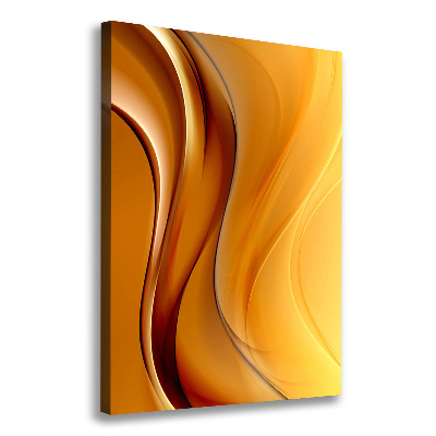 Large canvas wall art Wave abstraction