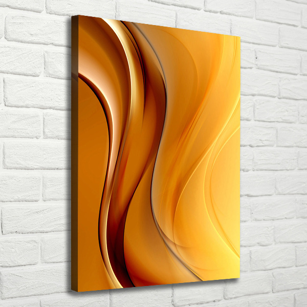 Large canvas wall art Wave abstraction