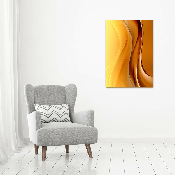 Large canvas wall art Wave abstraction