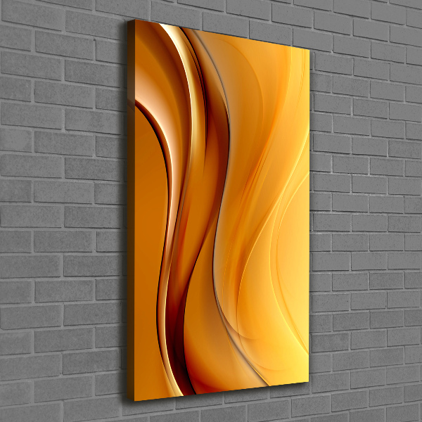 Large canvas wall art Wave abstraction