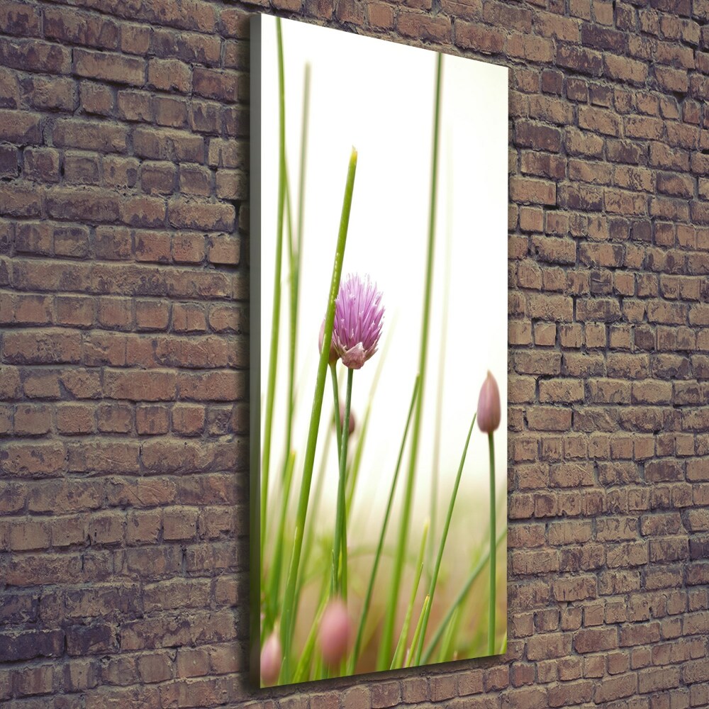 Canvas wall art Chives