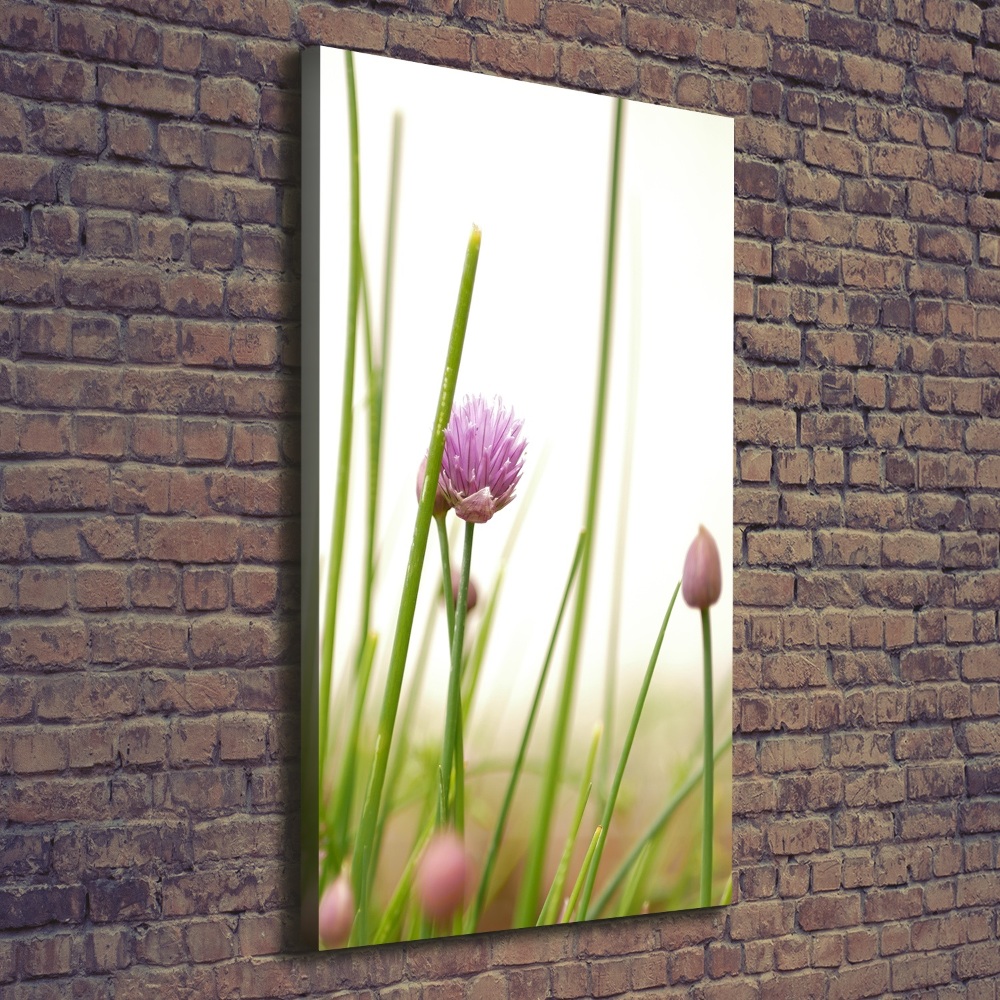 Canvas wall art Chives