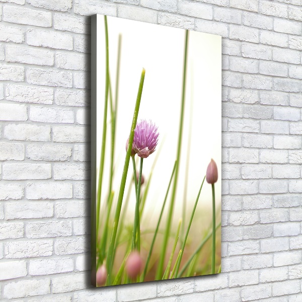 Canvas wall art Chives