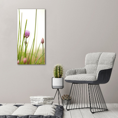 Canvas wall art Chives