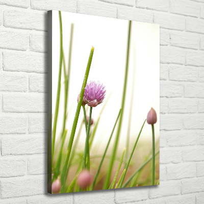 Canvas wall art Chives