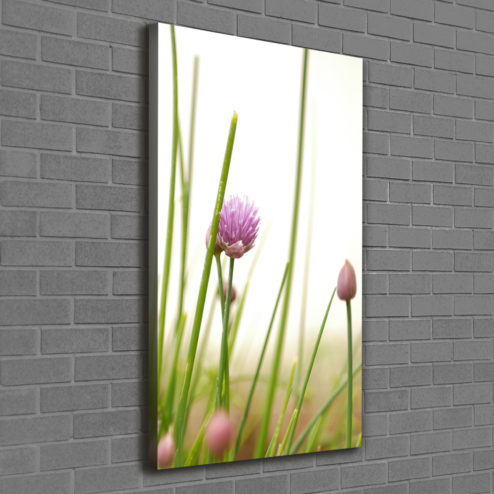 Canvas wall art Chives