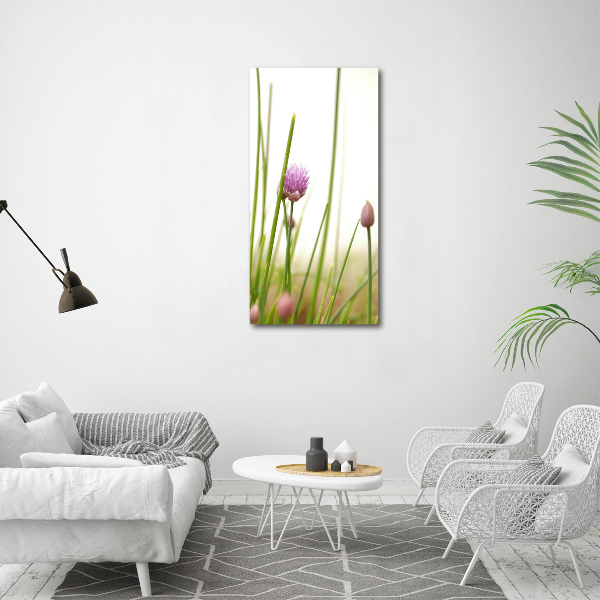 Canvas wall art Chives