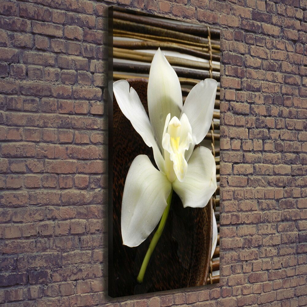 Large canvas wall art Orchid