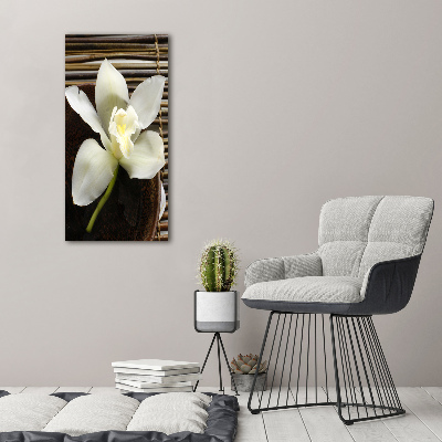 Large canvas wall art Orchid