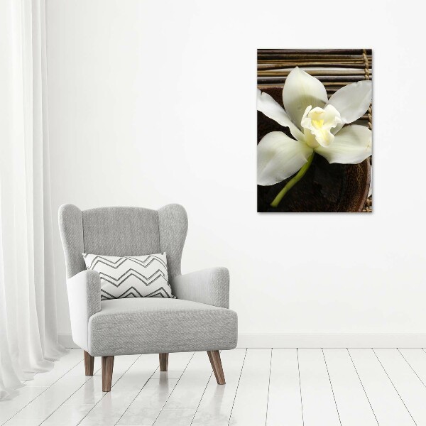 Large canvas wall art Orchid