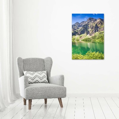 Canvas wall art Morskie Oko Tatry