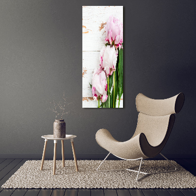 Large canvas wall art Peony