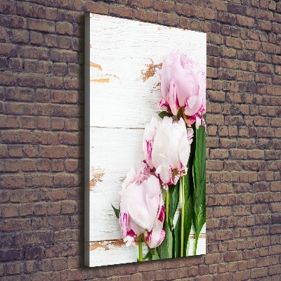 Large canvas wall art Peony