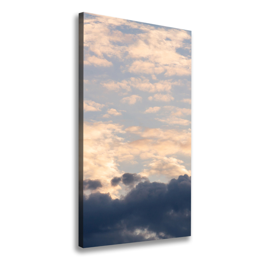 Large canvas wall art Clouds in the sky