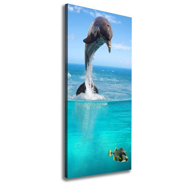 Large canvas wall art Underwater world