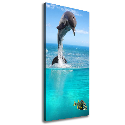 Large canvas wall art Underwater world