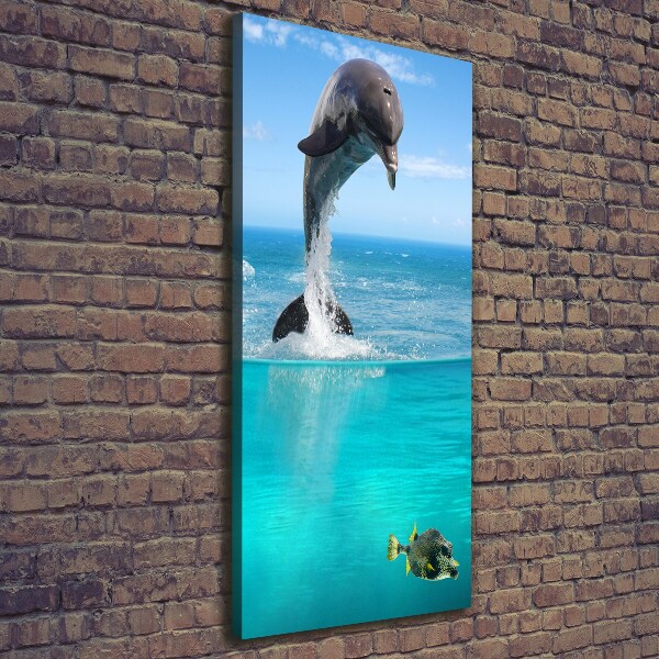 Large canvas wall art Underwater world