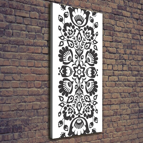 Canvas print Folk pattern