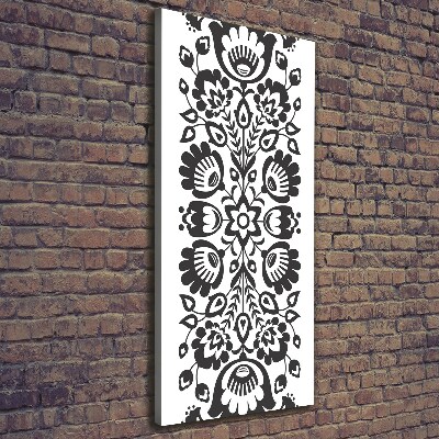 Canvas print Folk pattern