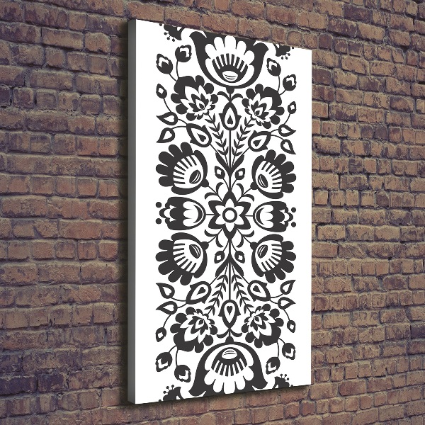 Canvas print Folk pattern