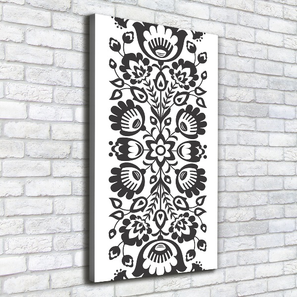 Canvas print Folk pattern