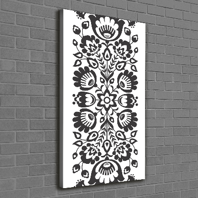 Canvas print Folk pattern