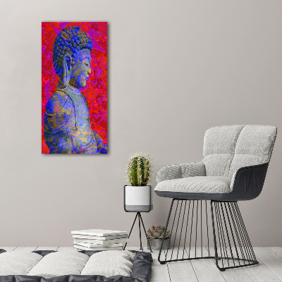 Large canvas wall art Buddha abstraction