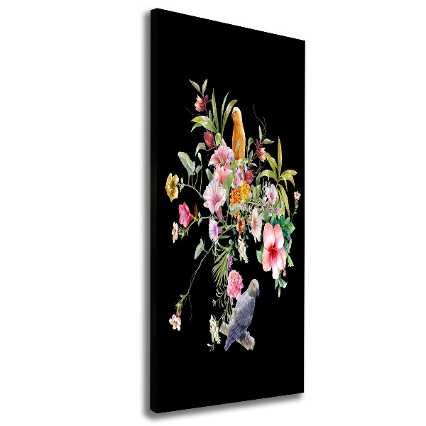 Canvas wall art Hawaiian pattern