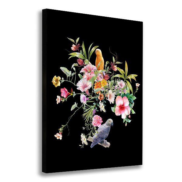 Canvas wall art Hawaiian pattern