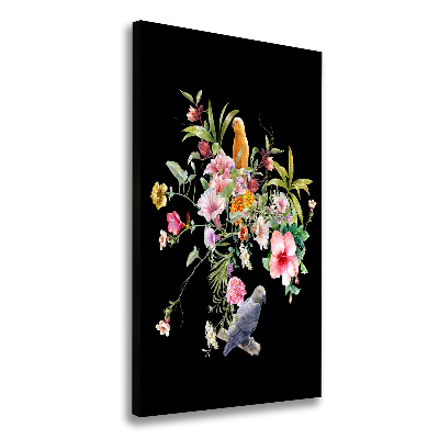 Canvas wall art Hawaiian pattern