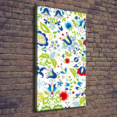 Canvas wall art Ethnic pattern