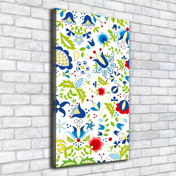 Canvas wall art Ethnic pattern