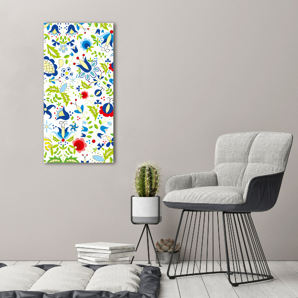 Canvas wall art Ethnic pattern