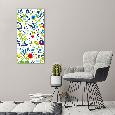 Canvas wall art Ethnic pattern