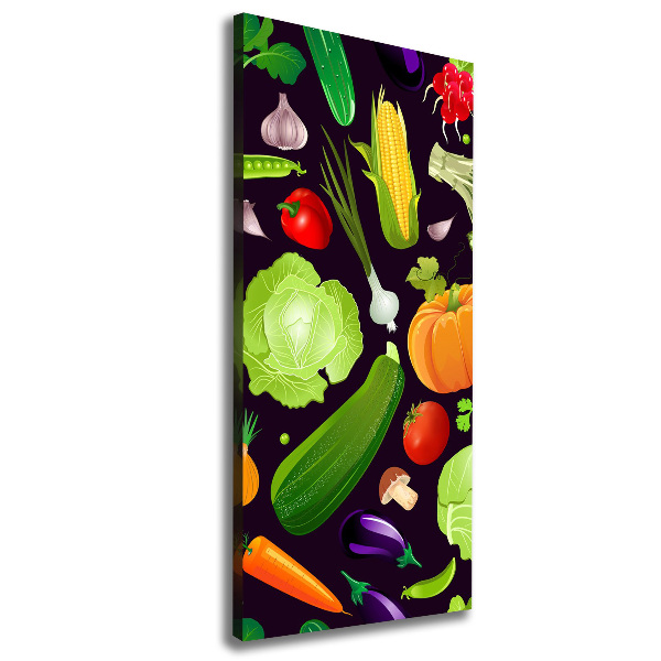 Picture canvas print Vegetables