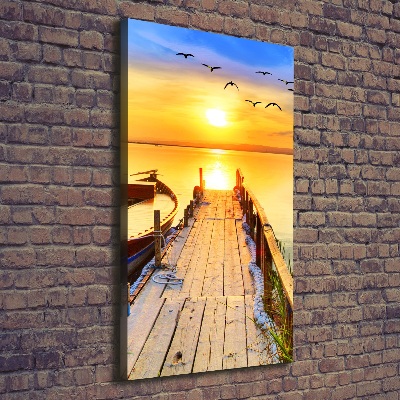 Canvas print Lake