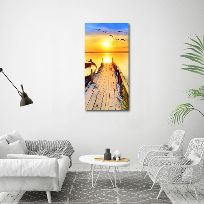 Canvas print Lake