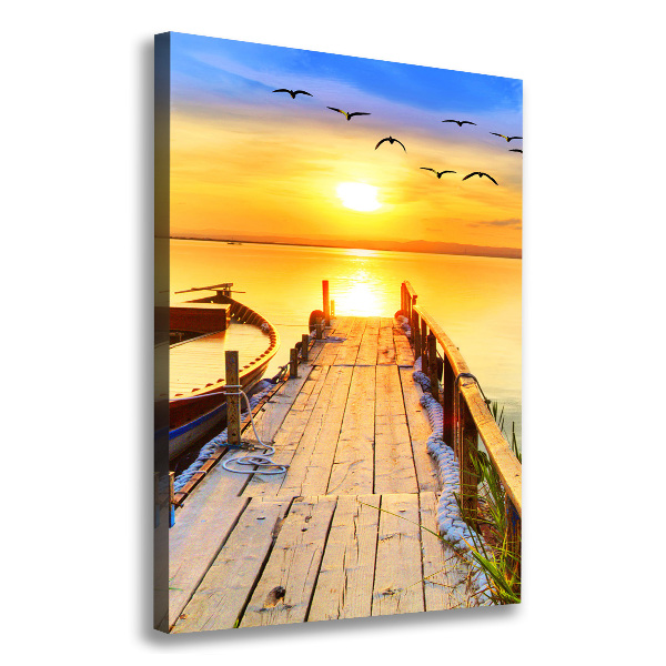 Canvas print Lake