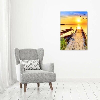 Canvas print Lake