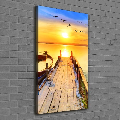 Canvas print Lake