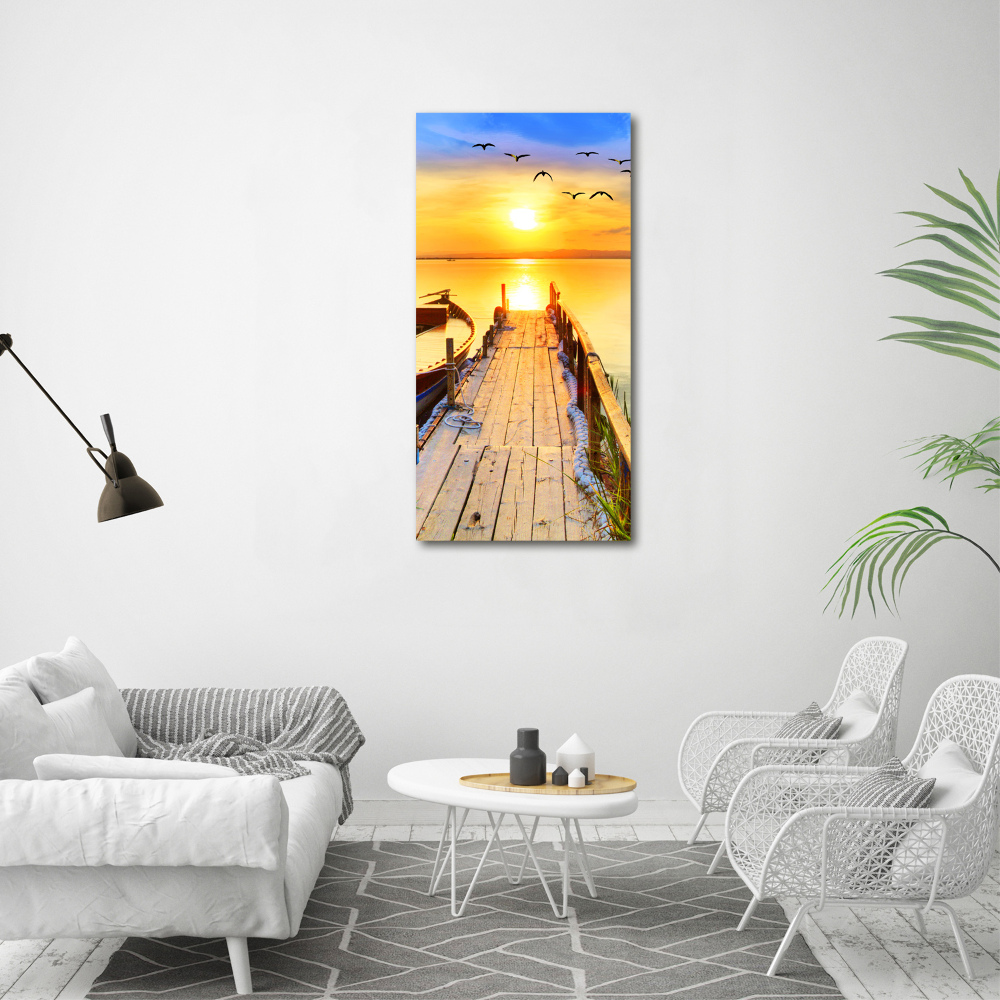 Canvas print Lake