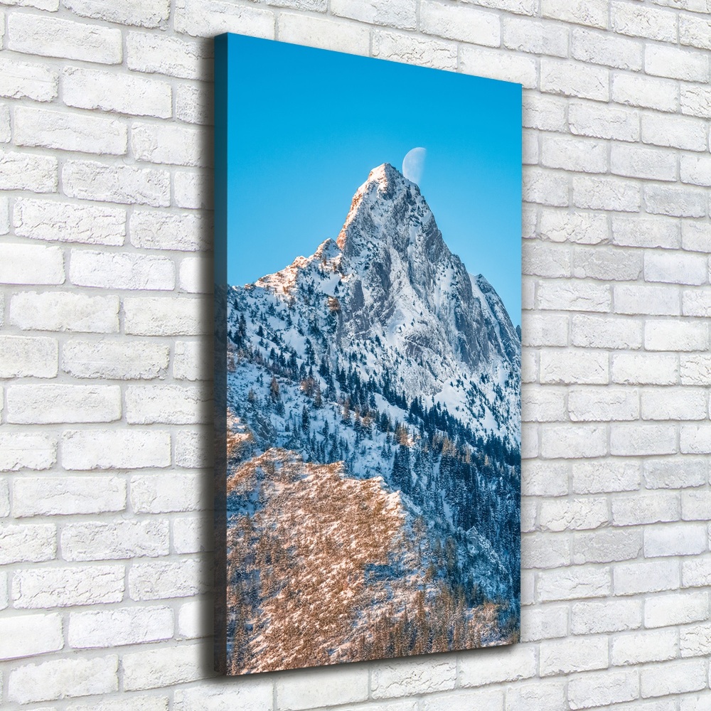 Canvas wall art Giewont Tatry