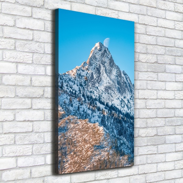 Canvas wall art Giewont Tatry