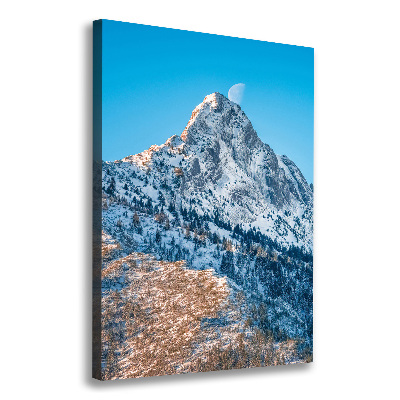 Canvas wall art Giewont Tatry