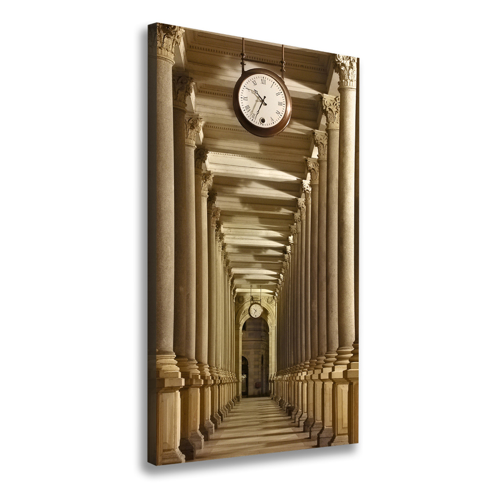 Large canvas wall art Market colonnade